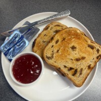 2 Slice of Fruit Bread, Butter Add Jam at Mia's Bakes & Cakes