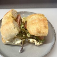 Fresh homemade Paninis at Mia’s Bakes & Cakes Dodworth